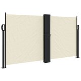 Maison Chic Zložljiva stranska tenda - Senčniki krem 120x1000 cm, (22042259) Cene