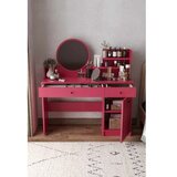 Hanah home Stol za šminkanje Harmony 2 Okrugli, 124 x 135 x 40 cm, Roze boje | Eponuda.ba