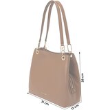 Michael Kors Torba za čez ramo karamel / zlata | Shoptok.si