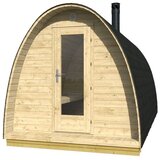 Male kuće Vanjska sauna LARS 238 × 477 cm – bez završnog krovnog pokrova | shoptok.hr