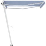  Samostojeća tenda na ručno uvlačenje 300 x 250 cm plavo-bijela | shoptok.hr