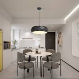  Visilica na sajli REUS 3xE27/40W/230V, prečnik 47 cm, crna | Eponuda.com
