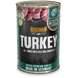 Belcando Vlažna hrana za pse u konzervi, kompletan obrok, Turkey, ćuretina sa pirinčem i tikvicama, 400g Cene
