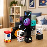  Set of Magnetic Blocks Cubes Cubes Pixels 3D Space 50 pcs. | Shoptok.si