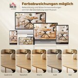  Okrugli blagovaonski stol za 4 osobe kuhinjski stol u industrijskom stilu s čeličnim nogama za blagovaonicu kuhinju hrast | shoptok.hr