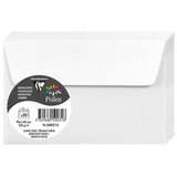 Clairefontaine kuverte Pollen 90x140mm 120gr perlasto bijele 1/20 | shoptok.hr