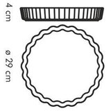Tescoma Gusto okrugli kalup valovitog ruba, Ø 28 cm | shoptok.hr