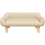 vidaXL Otroški kavč krem 70x40x24 cm blago | Shoptok.si