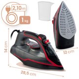 Berdsen parno glačalo snage 2600 W s keramičkim premazom i vertikalnim glačanjem | shoptok.hr
