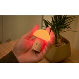 Gingko LED zatemnitvena namizna svetilka iz masivnega jesena v naravni barvi (višina 7 cm) Alice – | Shoptok.si