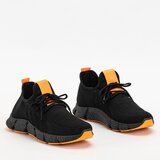 Resti Black and orange women's sports shoes Bommgi - Footwear | Shoptok.si