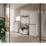 Germania Sivo-bež/u svijetloj prirodnoj boji ormar 59x194x41 cm Cormano – | shoptok.hr