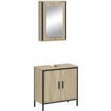 Furnova Kopalniška garnitura 2-delna sonoma hrast inženirski les, (21946012) | Shoptok.si