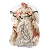 Festa Angel 10, novogodišnja dekoracija, vila, zlatna, 40cm | ePonuda.com