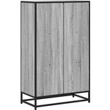 vidaXL Knjižna omara siva sonoma 65,5x33x107,5 cm inženirski les | Shoptok.si