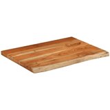  Kupaonska radna ploča 70x60x2 5 cm pravokutna od drva bagrema | shoptok.hr