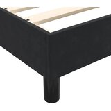 Box spring krevet s madracem crni 160x210 cm baršunasti | shoptok.hr