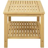  Bocni stol Prirodna nafta 90 x 50 x 45 cm Čvrsto drvo akacije | Eponuda.ba