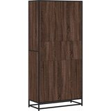  Polica za knjige smeđi hrast 80,5x35x170,5 cm izrađeno drvo | Eponuda.com