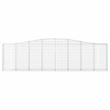  Lučne gabionske košare 20kom 400x30x100/120cm pocinčano željezo | shoptok.hr