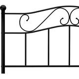  Okvir za krevet crni metalni 160 x 200 cm | shoptok.hr