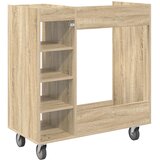 Golf ormar s kotačem Jednobojno Sonoma hrast 90 x 45 x 98 cm | shoptok.hr