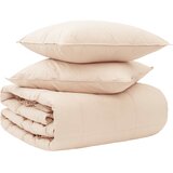  Set deka 2 kom. 135 x 220 cm Sve sezone Kapok vlakno Bež | shoptok.hr