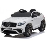  Dečiji Auto Na Akumulator - Mercedes Glc 63 S Coupe Beli sa Licencom Cene