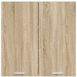 Viseći ormarić Sonoma hrast 80 x 31 x 80 cm Konstruirano drvo | Eponuda.com