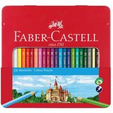 Faber Castell drvene bojice vitez 1/24 metalna kutija 115824 ( 3615 ) Cene