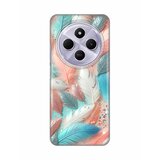  Torbica Silikonska Print za Xiaomi Redmi 14C Pastel Feathers | ePonuda.com