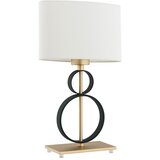  Argon 8373 - Stona lampa PERSEO 1xE27/15W/230V 42 cm krem/crna | Eponuda.com