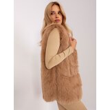 Wool Fashion Italia Vest-AT-KZ-2368.00P-camel | Shoptok.si