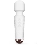 Dorcel Mini Wanderful Mini Wand Vibrator White Cene