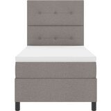 Box Spring Bed s vzmetnico Taupe 90x200 cm Tkanina, (22080753) | Shoptok.si