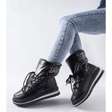Gemre Black platform snow boots Vineyard | ePonuda.com