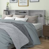 Maison Chic vzglavna omarica - nočna omarica - posteljna omarica siva sonoma 220x19x103,5 cm, (21705609) | Shoptok.si