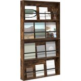  Polica za časopise Zidne 2 pcs Dimljeni hrast 80 x 12 x 70 cm | shoptok.hr