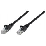 Intellinet Network Cable, Cat6 compatible, CCA, UUTP, PVC, 0.5 m, Black ( 0537155 ) Cene