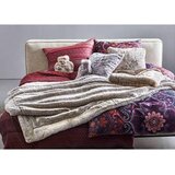 Ambiente krznena odeja 150/200 cm srebrne barve | Shoptok.si