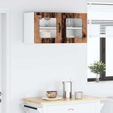 vidaXL Stenska kuhinjska omarica s polico Star les 80 x 31 x 40 cm | Shoptok.si
