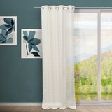 Casa Selección Bijela/bež zavjesa od mješavine lana 140x260 cm Nodes – | shoptok.hr