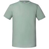 Fruit Of The Loom Zielona koszulka męska Iconic 195 Ringspun Premium | Shoptok.si