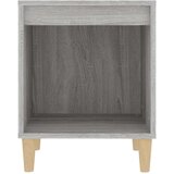  Nočna omarica Siva sonoma 40x35x50 cm, (20730389) | Shoptok.si