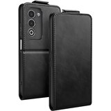AVIZAR Navpična preklopna torbica za Oppo A5 z držalom za kartice in video stojalom, Črna, (5000189869) | Shoptok.si
