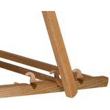 springos Impregniran zložljiv vrtni ležalnik z naslonjali za roke v svetlo sivi barvi., (21629414) | Shoptok.si