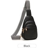 INF Šik barvna torba za čez telo za ženske Black, (21781471) | Shoptok.si