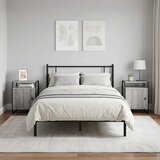  Noćni ormar 2 kom. Siva Sonoma Konstruirano drvo | shoptok.hr