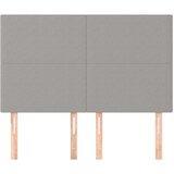  Uzglavlja 4 kom svjetlosivi 72 x 5 x 78/88 cm od tkanine | shoptok.hr