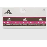Adidas Naglavni trakovi za vadbo 3-pack roza barva